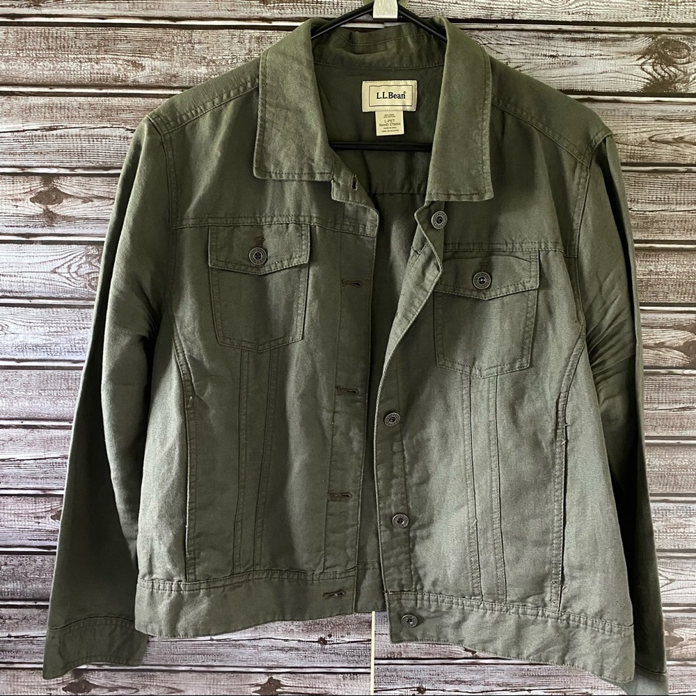 L.L. Bean Olive Green Jacket